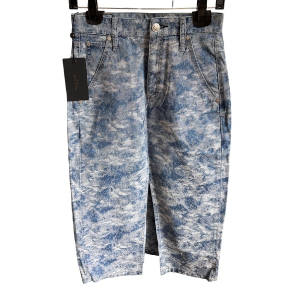 NWT. rag & bone denim midi skirt. Size 25. - Picture 2 of 16